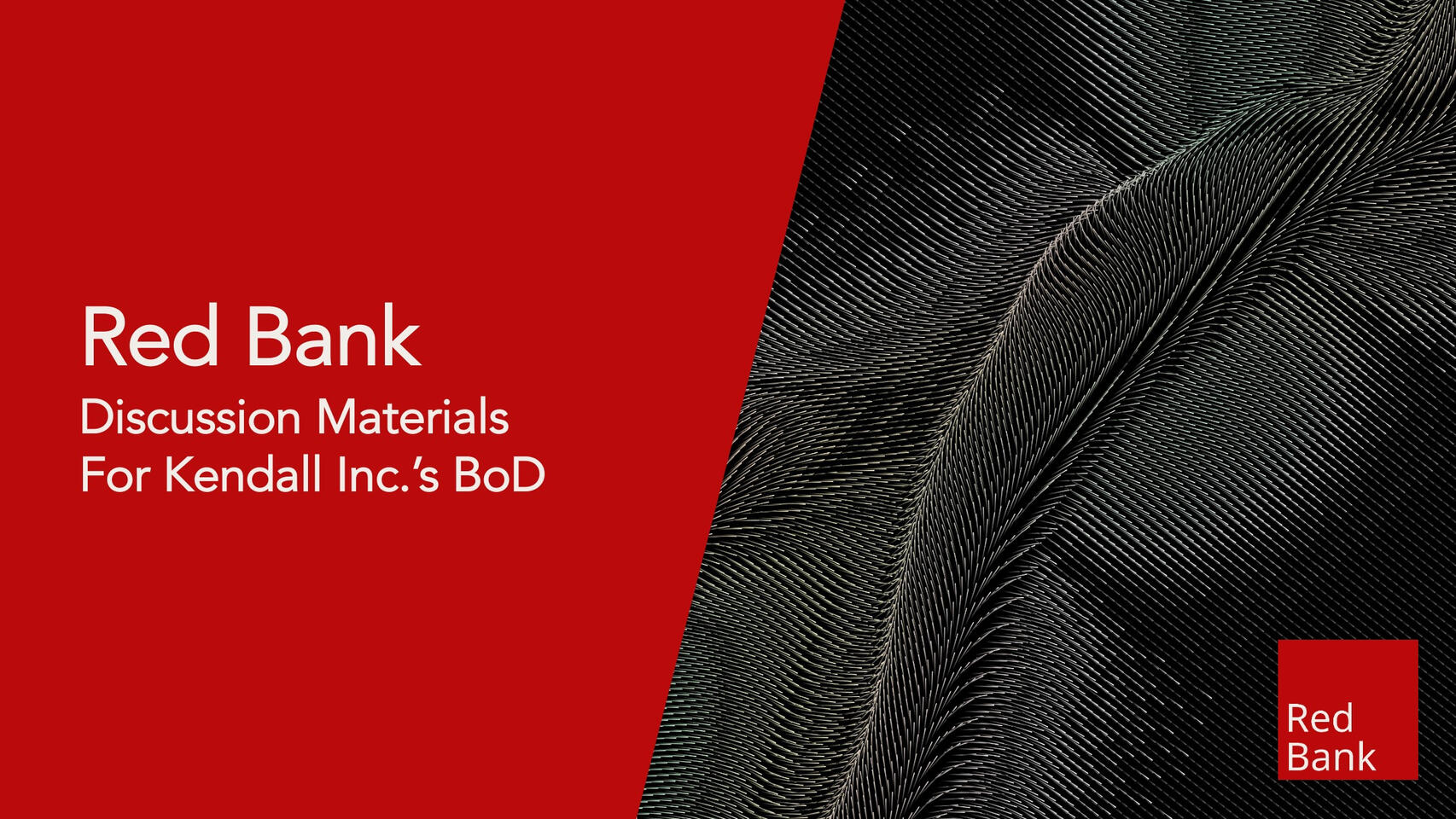 Red Bank Presentation